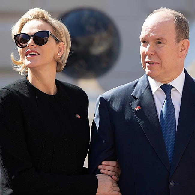 Los príncipes Alberto y Charlène de Mónaco, una pareja muy cuestionada.