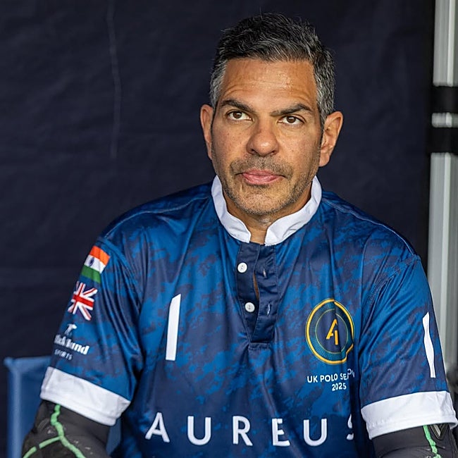 Sunjay Kapur, durante un partido de polo.