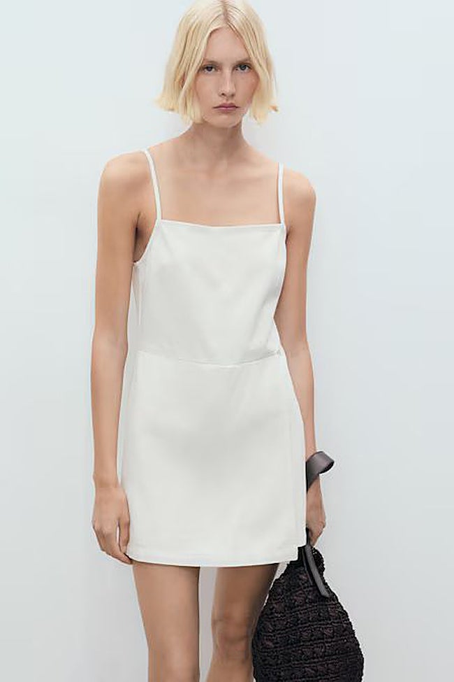 Pichi vaquero corto.