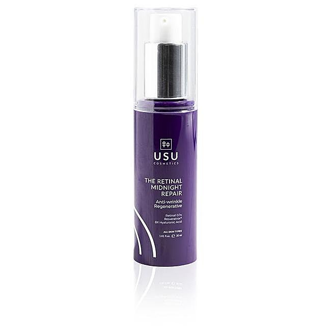 The Retinal Midnight Repair tratamiento nocturno regenerador antiarrugas de Usu Cosmetics.