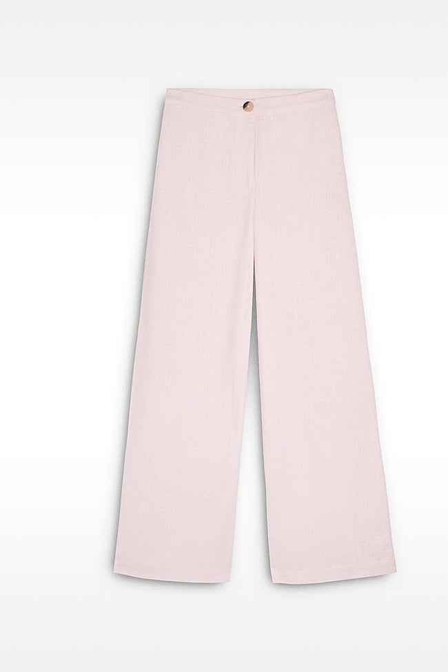 Pantalón rosa 100% algodón.