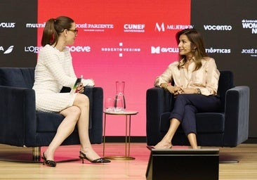 Raquel Sánchez Silva ha entrevistado a Macarena Rey en Santander WomenNOW.