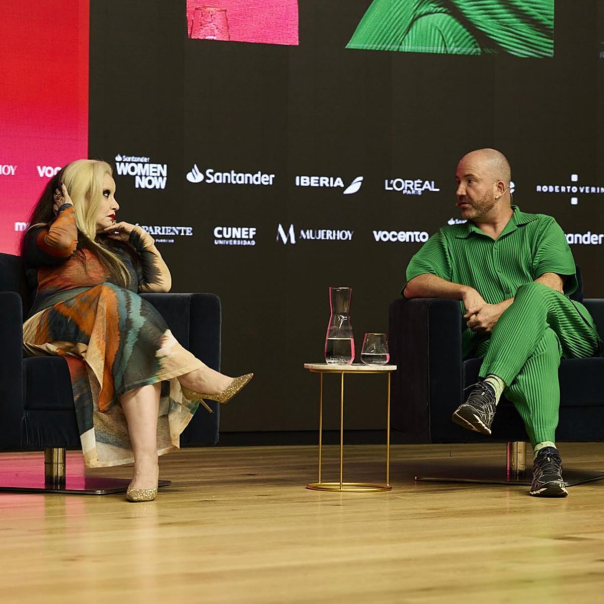 Alaska y Manuel Segade en Santander WomenNOW.