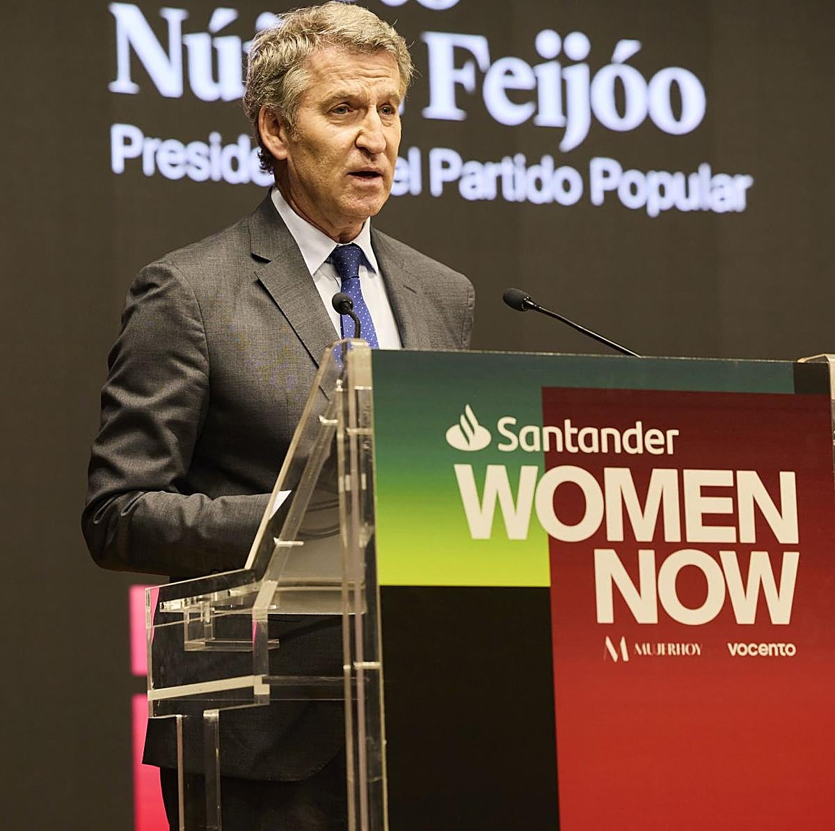 Alberto Núñez Feijoo, presidente del Partido Popular, ha clausurado la séptima edición de Santander WomenNOW.