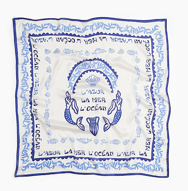 Pañuelo estampado de H&M.