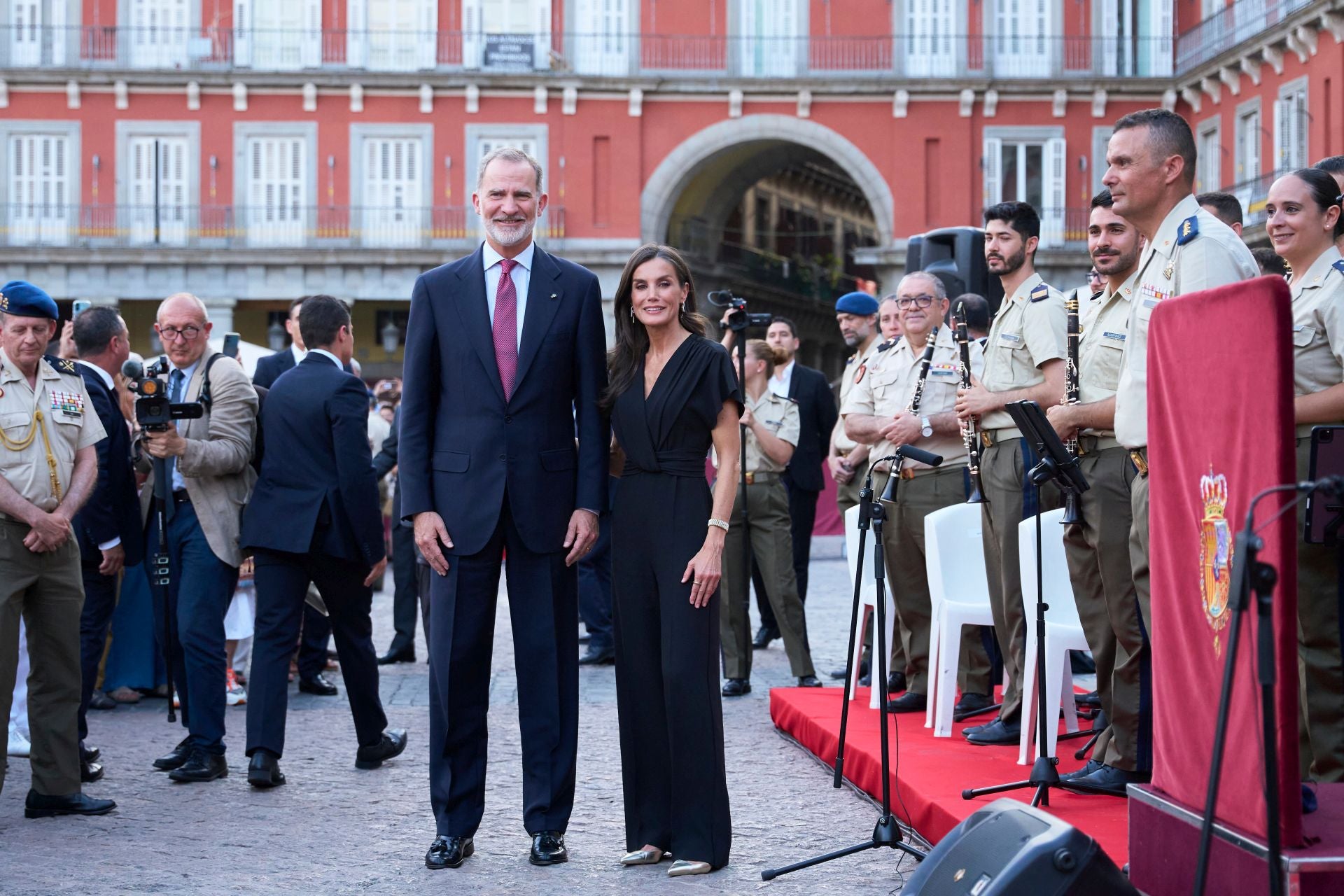 Los reyes Felipe y Letizia