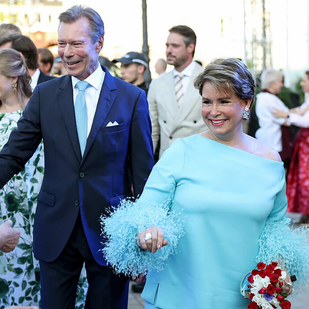 Los grandes duques de Luxemburgo celebran su jubileo de plata.