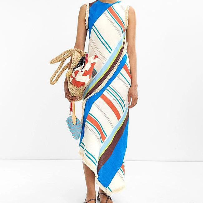 Vestido de colores de Parfois, 49,99 euros.