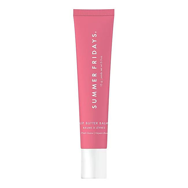 Lip Butter Balm en tono Pink Guava de Summer Fridays. Precio: 26 euros