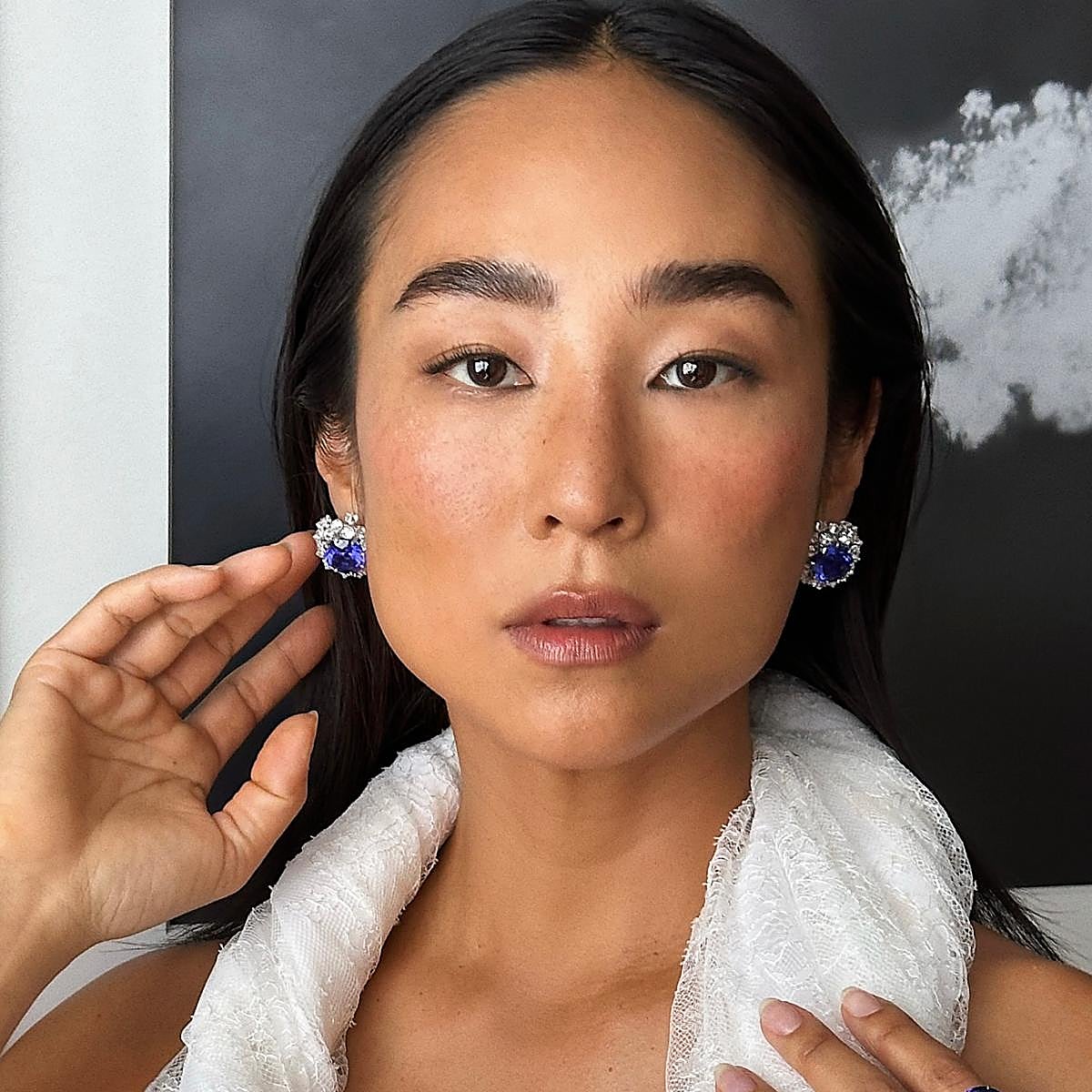 Una piel asiática muy luminosa.