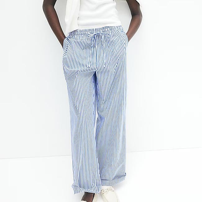 Pantalón de rayas de H&M, 11,99 euros.