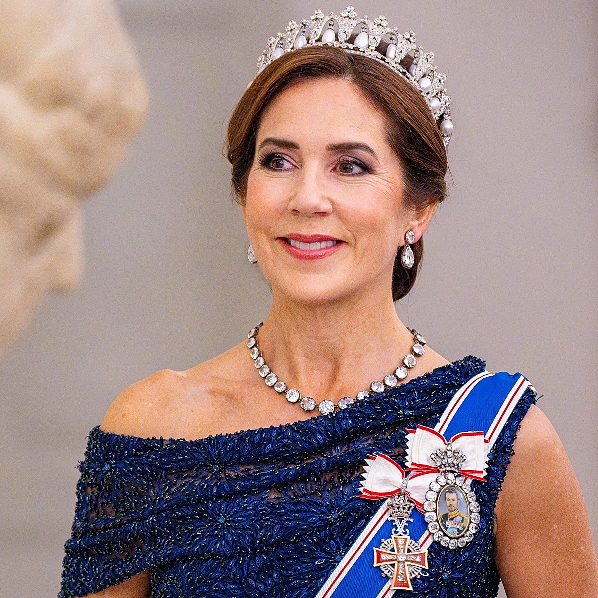 Mary de Dinamarca ha viajado en secreto sin su esposo a Nigeria.