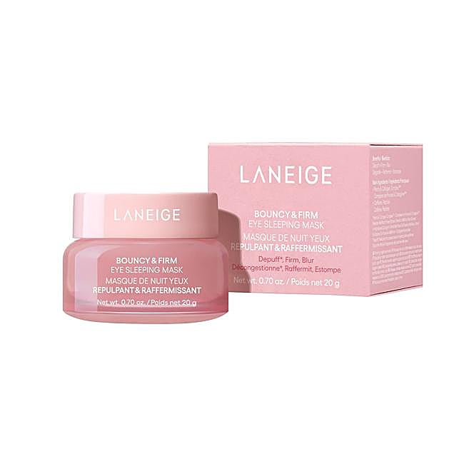 Mascarilla de ojos Bouncy & Firm de Laneige.