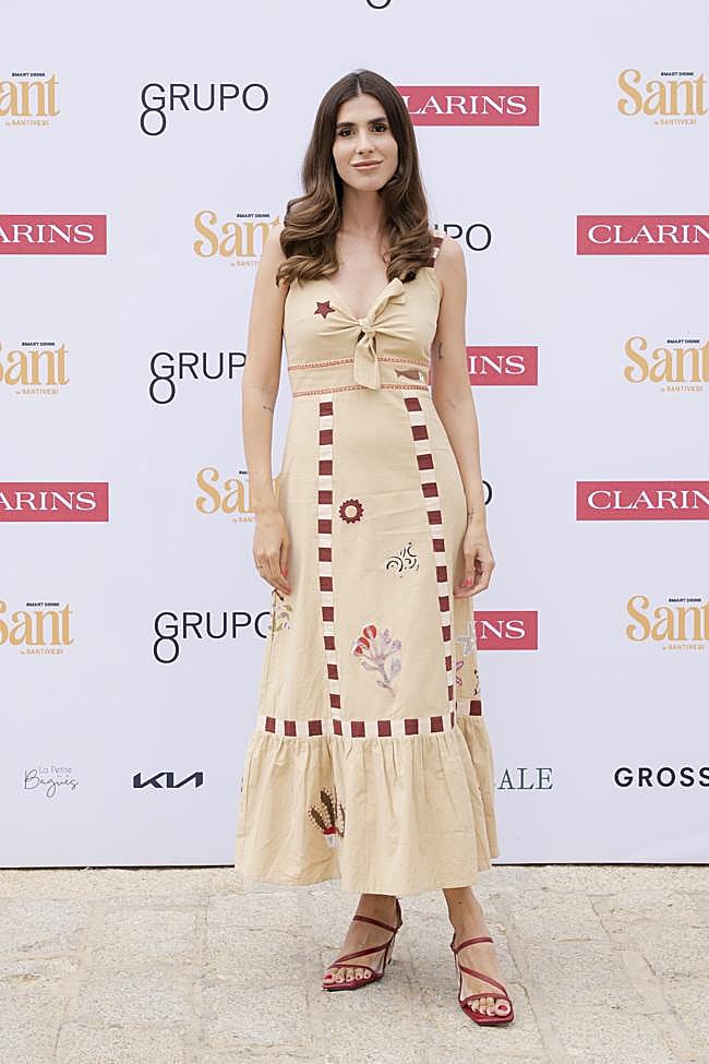 Mery Turiel en la fiesta del Grupo Go