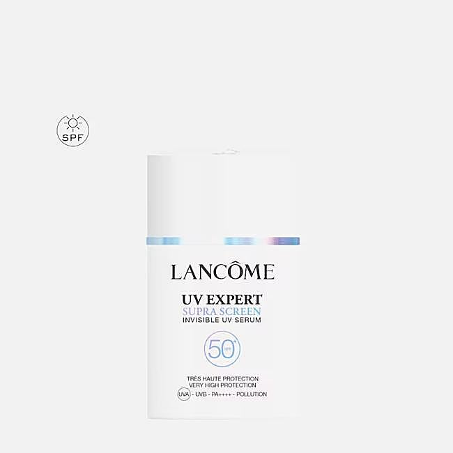 Lancôme UV Expert Supra Screen SPF 50+ Sérum Invisible.