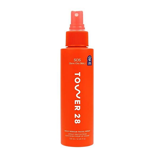 SOS Daily Rescue Facial Spray de Tower 28. Precio: 12 euros