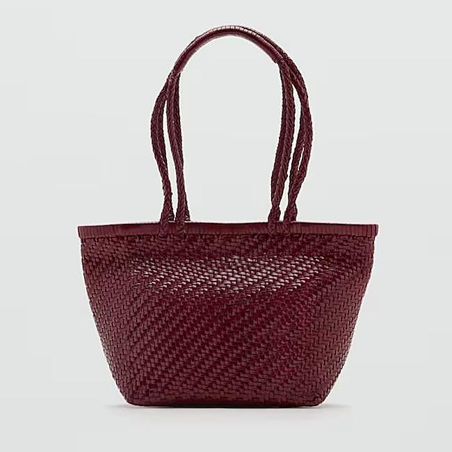 Bolso trenzado de Mango (119 euros)