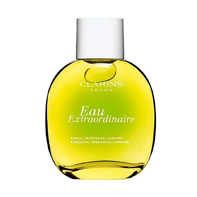 Agua de tratamiento Eau Extraordinaire de Clarins.