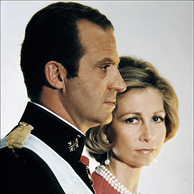 Don Juan Carlos y doña Sofía, en una imagen retrospectiva.