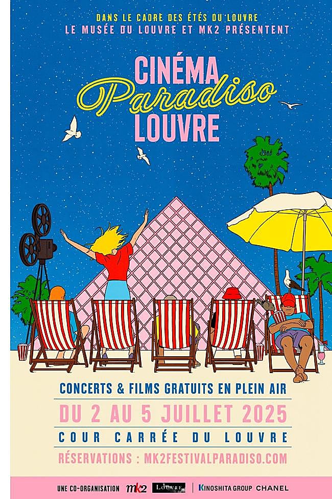 Chanel apoya el festival de cine Cinema Paradiso Louvre,