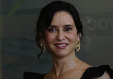 Isabel Díaz Ayuso, en los Premios Mariano de Cavia