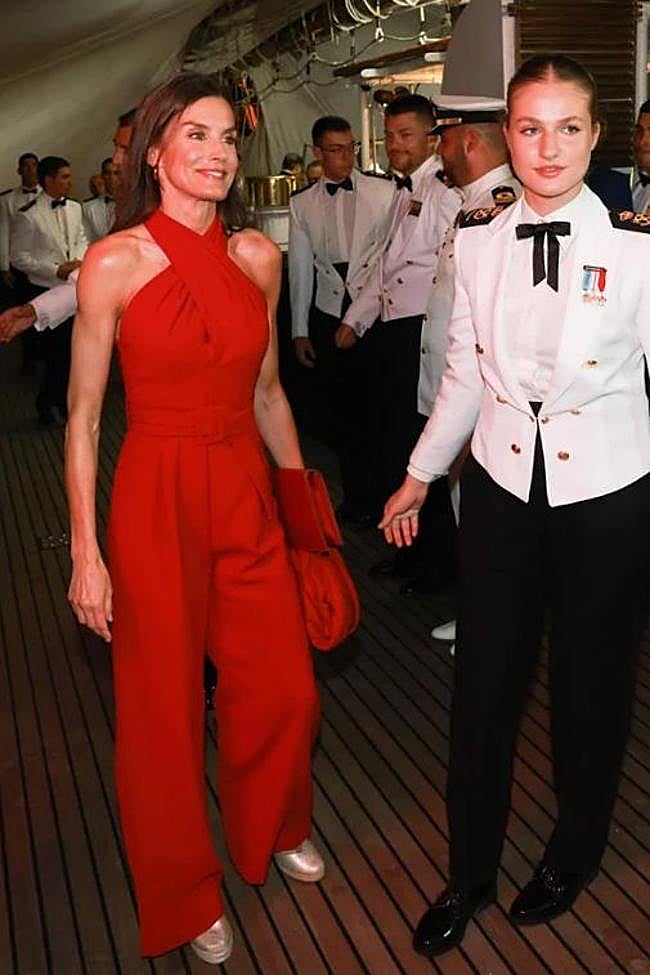 Letizia en su visita a Panamá