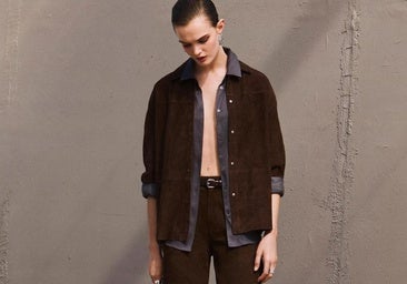 Las novedades de Massimo Dutti de la semana: básicos de cuero y ante para un armario elegante