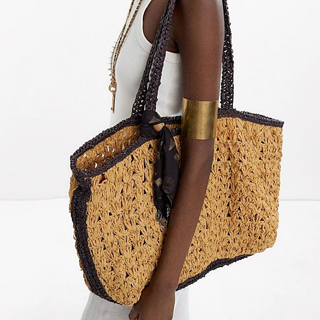 Shopper de fibra natural