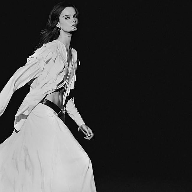 Blusa de volantes vaporosa