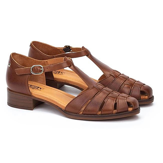 Cangrejera marrón de Pikolinos, 119,95 euros.