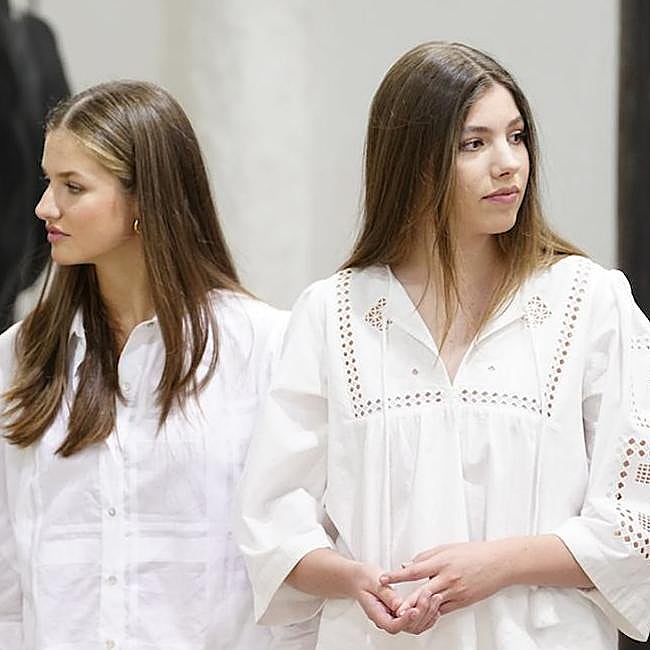 lLeonor y Sofía también conocieron a Pura Sotillo.