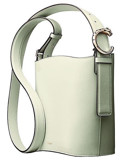 Bolso bucket Panthère C, de Cartier.