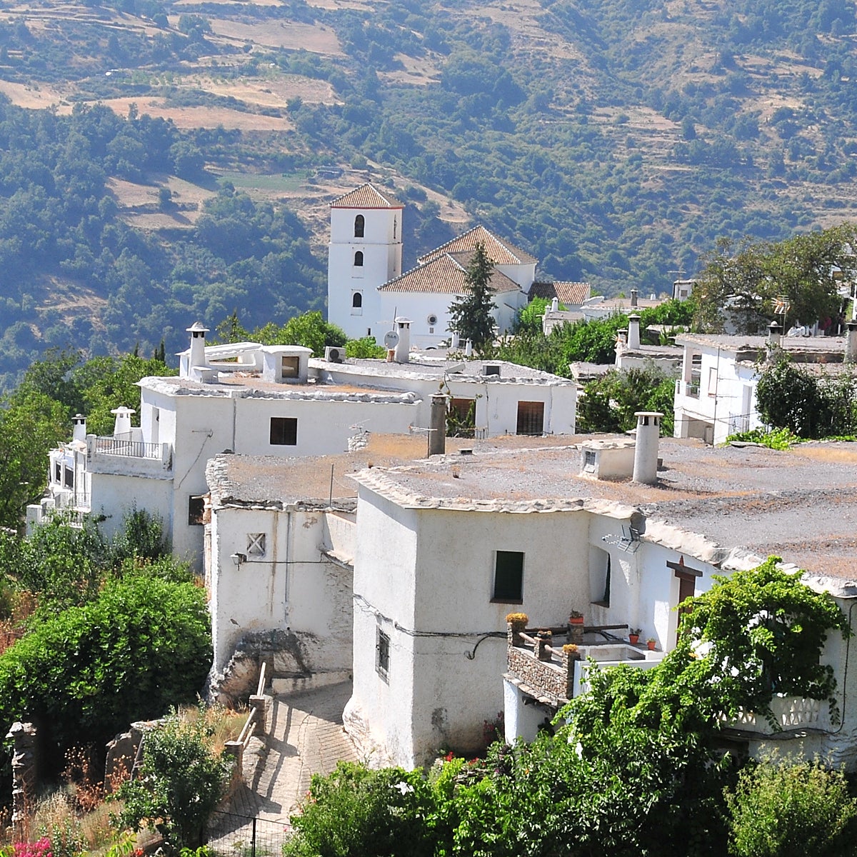 Bubión está en el espectacular barranco del Poqueira.