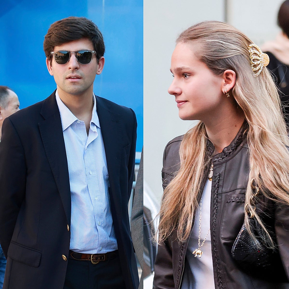 Juan Urquijo e Irene Urdangarin, parientes lejanos y novios.