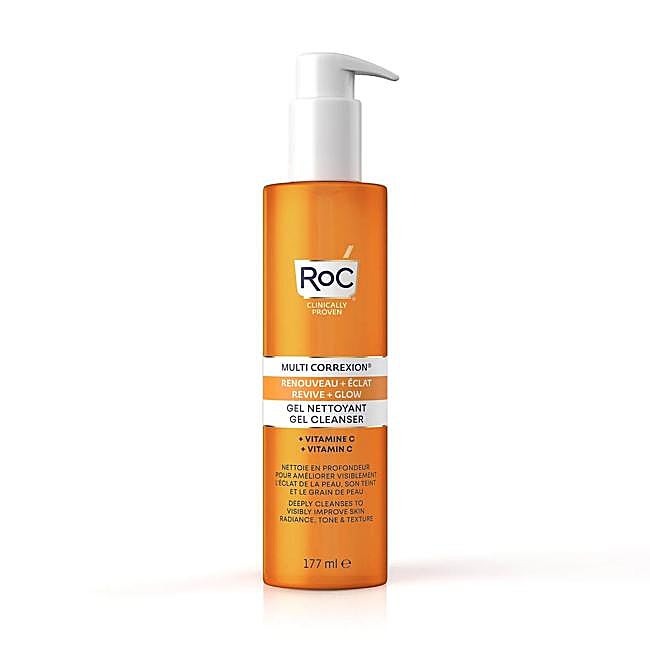 Multi Correxion Revive + Glow Gel Cleanser de RoC. Precio: 10,80 euros
