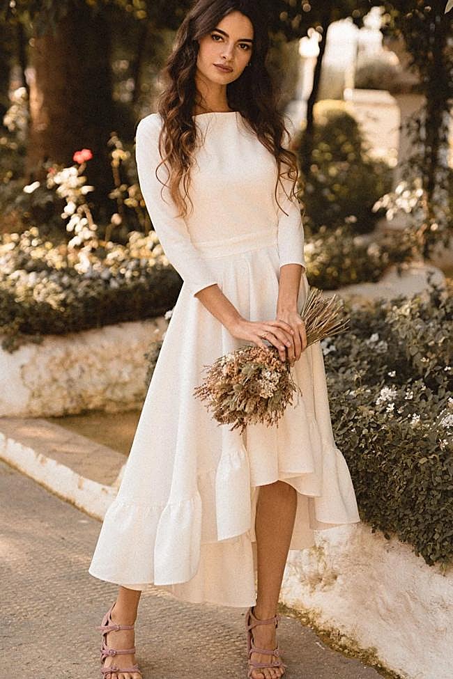 Vestido de novia Iris de Miphai.