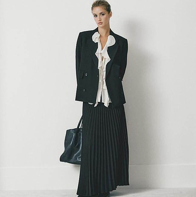 Bolso shopper de piel