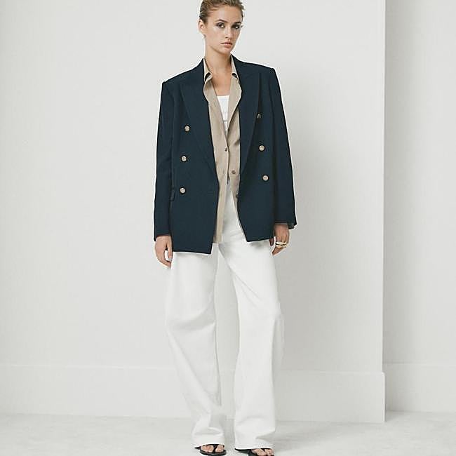 Vaqueros blancos barrel