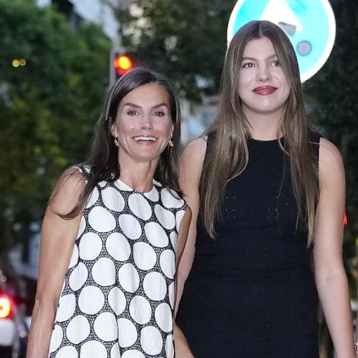 La reina Letizia y la infanta Sofía.