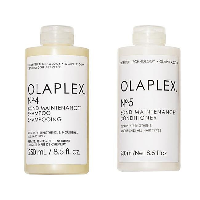 Champú y acondicionador de olaplex.