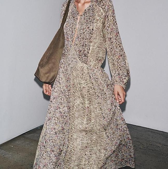 Maxi vestido estampado