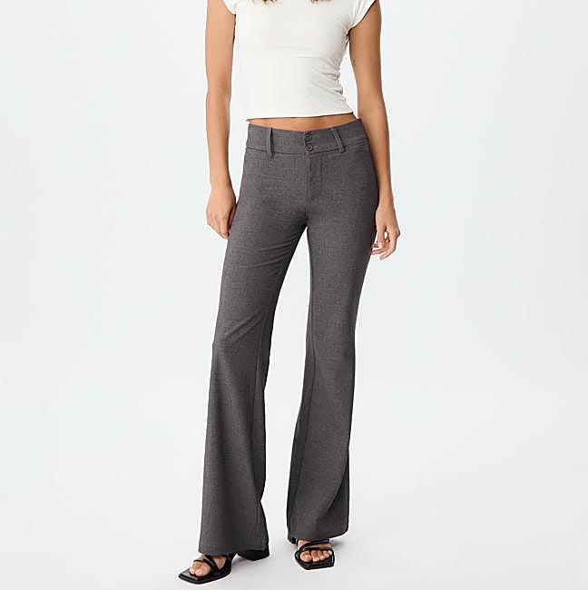 Pantalones de vestir acampanados