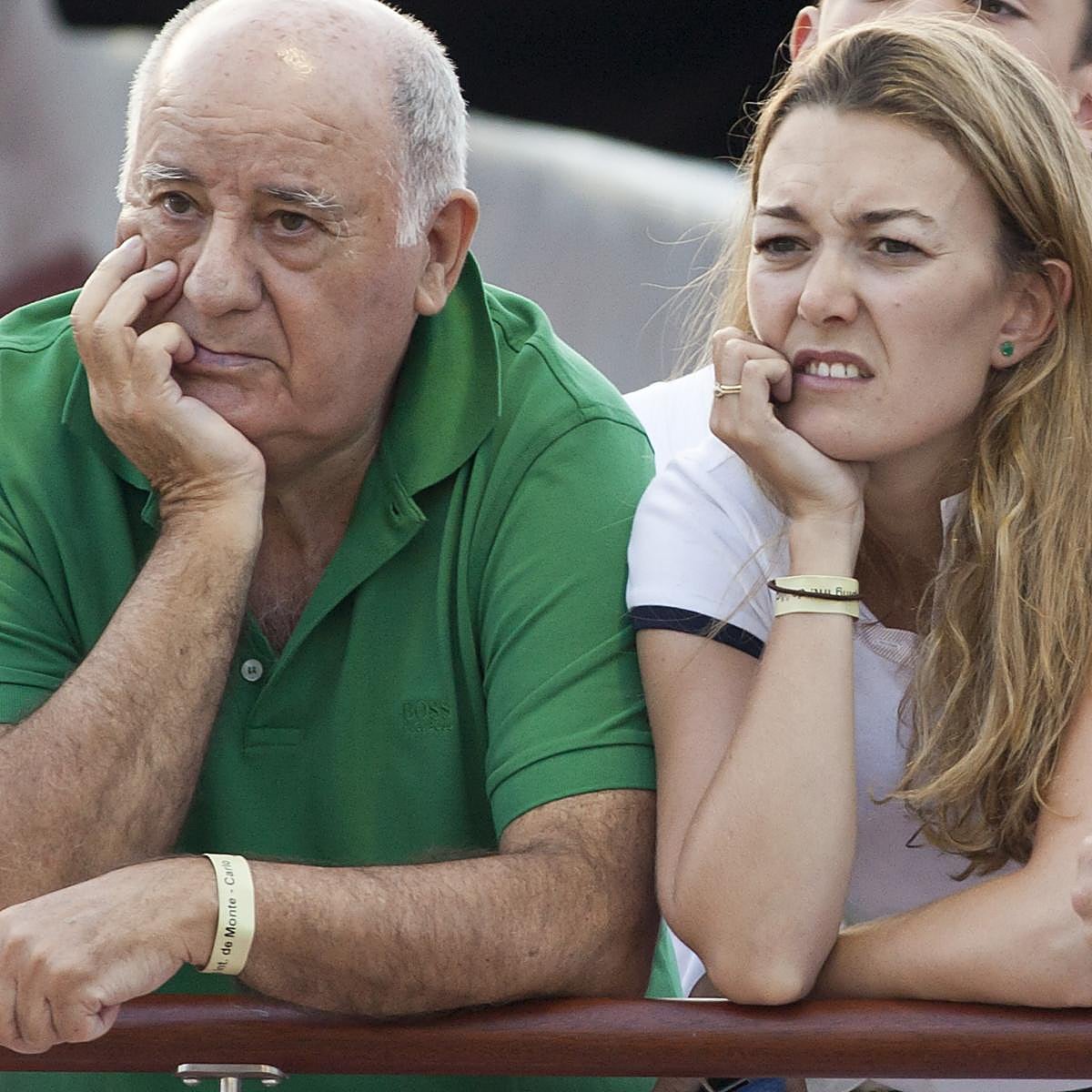 Amancio y Marta Ortega, fotografiados en 2012.