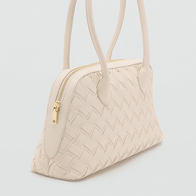 Bolso trenzado de Mango (39,99 euros)