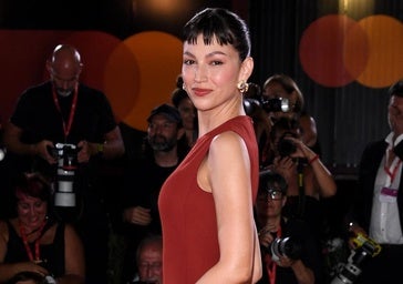 Úrsula Corberó en el Festival de Venecia.