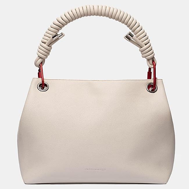 Olivia Mareque Bolso shopper grande Petra, 145 euros.