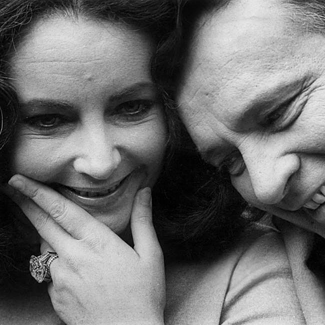 Elizabeth Taylor y Richard Burton en 1968.