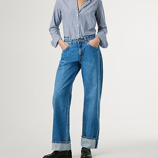 Vaqueros estilo boyfriend