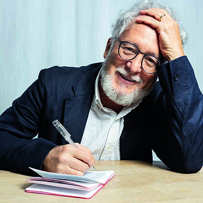 Retrato del escritor colombiano Héctor Abad Faciolince.