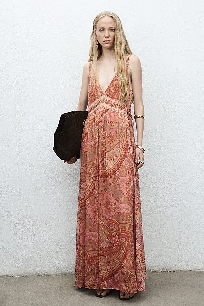 Vestido estampado de Mango (59,99 euros)